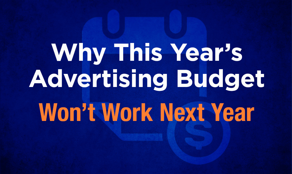 Last Years Budget Won't Work For Next Year